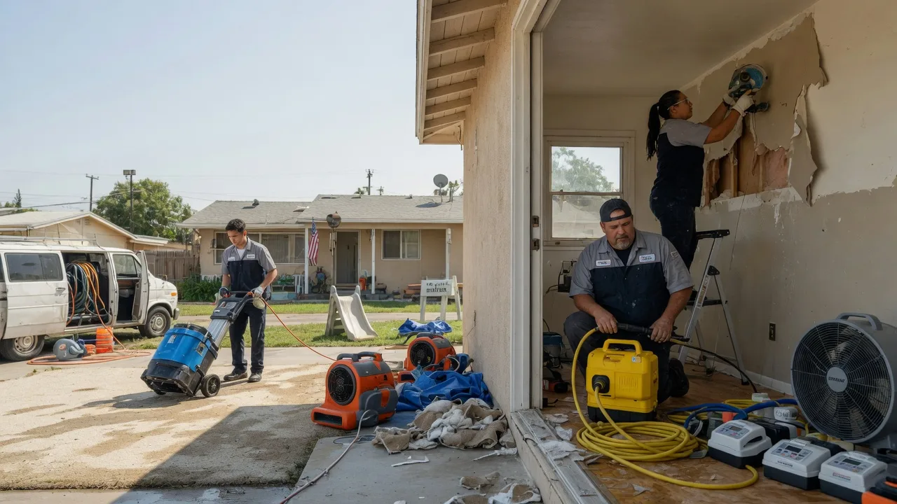 Water Damage Restoration in Murrieta, CA near me